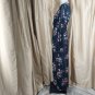 Story On Black Floral Cut Out Sleeves Side Splits Maxi Dress Size S