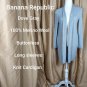 Banana Republic Dove Gray 100% Merino Wool Knit Cardigan Size M