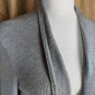 Banana Republic Dove Gray 100% Merino Wool Knit Cardigan Size M