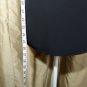 Clavin Klein Black Logo Zip Neckline Cold Shoulder Top Size  M