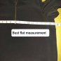 Clavin Klein Black Logo Zip Neckline Cold Shoulder Top Size  M