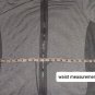 Chico's Size 3 Shades Of Gray Zip , Pockets Jacket
