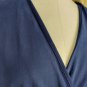 N.W.T Dex Navy Blue Faux Wrap V Neckline Stretch Dress Size 1X