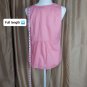 Talbots Pink Cotten Side Zip Tank Top Size M