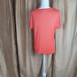 Croft & Barrow Tangerine Cotton Short Sleeves Tee Shirt Size L