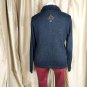 Lemon Grass Black Knit Christmas Jeweled Button Down Cardigan Size XL