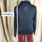 Lemon Grass Black Knit Christmas Jeweled Button Down Cardigan Size XL