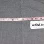 Calvin Klein Jeans Gray 100% Cotton Hidden Button Shirt Size M
