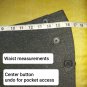 New Directions Side Buttons Front / Back Pockets Hig Waist Pants Size 10P