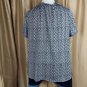 Crify & Barrow Black And White Print Top Size 1X