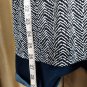 Crify & Barrow Black And White Print Top Size 1X