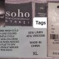 New Soho Lilac Linen Blend Boyfriend Pants Size XL