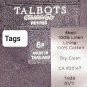 Talbots Black 100% Linen Fringe Detail Back Zip Dress Size 6p