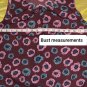 Loft Outlet Plum Purple Floral Print Sleeveless Top Size M