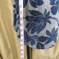 Ann Taylor LOFT Gray & Blue Floral Print Sleeveless Tee Shirt Dress Size S