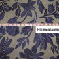 Ann Taylor LOFT Gray & Blue Floral Print Sleeveless Tee Shirt Dress Size S