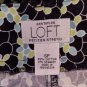 Ann Taylor LOFT Black Print Pockets Jean Skirt Size 6P