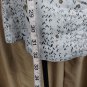 Rachel Zoe 100% Linen Side Pockets Beige Floral Print Shift Dress Size XS