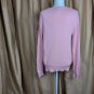 Croft & Barrow Pink Cable Knit Button Down Cardigan Size S