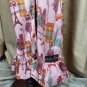 Matilda Jane Pink Paris Print Cotton Blend Elastic Waistband Ruffled Hem...
