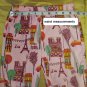Matilda Jane Pink Paris Print Cotton Blend Elastic Waistband Ruffled Hem...