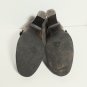 Candies Vintage Brown Detail Side Button  Heels Size 9M