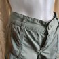 Calvin Klein Jeans Army Green Cotton Light Weight Cargo Shorts Size 6