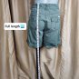Calvin Klein Jeans Army Green Cotton Light Weight Cargo Shorts Size 6