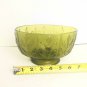 Vtg 1975 FTD Green Glass Leaf Footed Florist Vase, Candy Dish, Soap Dish ...