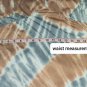 Cato Blue & Peach Tie Dye 100% Cotton Maxi Dress Size S