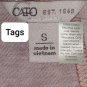 Cato Blue & Peach Tie Dye 100% Cotton Maxi Dress Size S