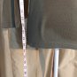 Dress Barn Olive Green V Button Neckline 100% Cotton Top Size M