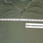 Dress Barn Olive Green V Button Neckline 100% Cotton Top Size M