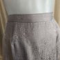 100% Silk Pink Print Fully Lined Skirt Size 10