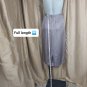 100% Silk Pink Print Fully Lined Skirt Size 10