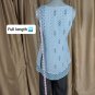 White House Black Market White Print Layered Tank Top Size XXSP
