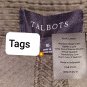 Talbots Olive Green 100% Cotton Side Pockets Skirt Size 16