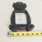 DOG WOOD BOBBLE HEAD BLACK PHOTO FRAME