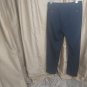 Ralph Lauren Navy Blue Pleated Front Cuffed Hem Dress Pants Size 34 X 32
