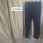 Ralph Lauren Navy Blue Pleated Front Cuffed Hem Dress Pants Size 34 X 32