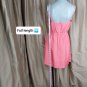 New Without Tags J.crew Salmon Pink Adjustable Straps Side Pockets Back Zip...
