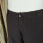 Apt.9 Coffee Brown Linen Blend Crop Pockets Pants Size 16