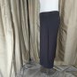 Apt.9 Coffee Brown Linen Blend Crop Pockets Pants Size 16