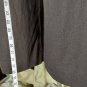 Apt.9 Coffee Brown Linen Blend Crop Pockets Pants Size 16