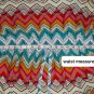 Lane Bryant Beige Multicolored Zigzag Knee Dress Size 26/28