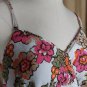 Cato White Cotton Floral Print Adjustable Straps Lightweight Top Size 22/24W