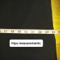 AliA Black Fitted Waistband Side Zip Skirt Size 16