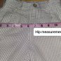 Kitestrings Ivory & Green Seersucker Pockets Shorts Size 3T