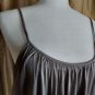 H&M Brown  Drape Hem Tank With Adjustable Straps Size S