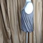 H&M Brown  Drape Hem Tank With Adjustable Straps Size S